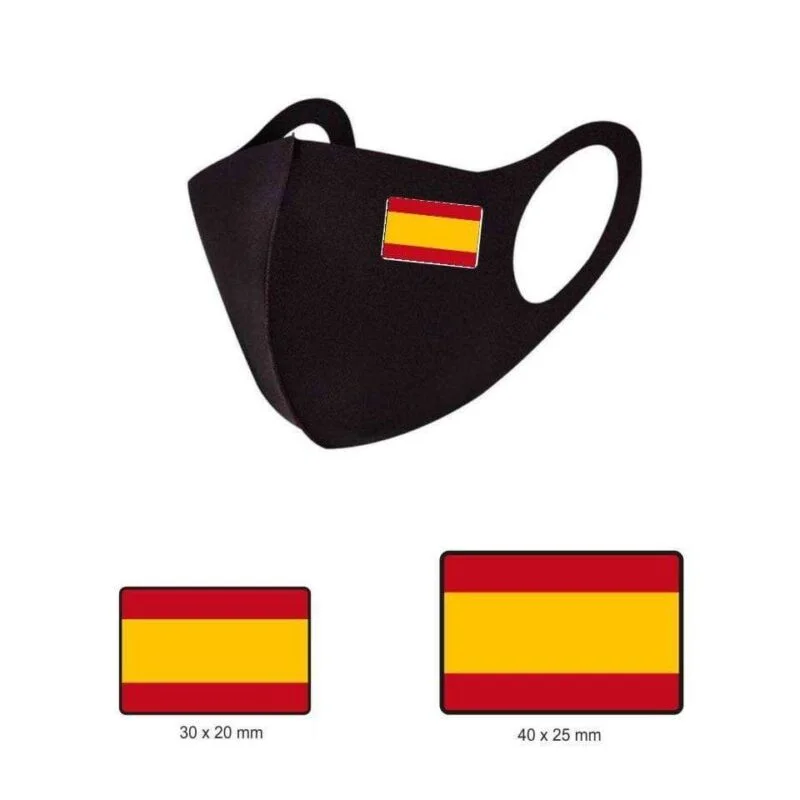 Parches bandera España sin escudo